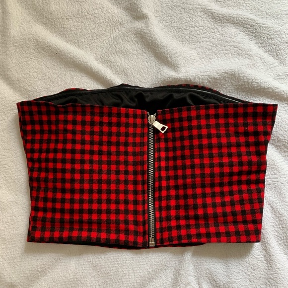 I.AM.GIA red gingham tube. - Picture 2 of 4